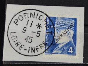Locale Francia 1944 Liberazione sovrastampa Saint-Nazaire usato - Foto 1 di 1