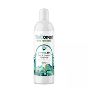 Aloe & Haferflocken Shampoo für Hunde - 16 Unzen - Erfrischender Gurkenmelonenduft NEU - Bild 1 von 3