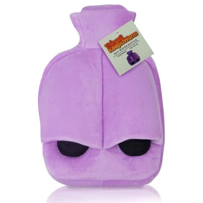 Purple Heated Foot Warmer for Cold Feet - Foot Muff Hot Water Bottle, Home Use - Image 1 of 4