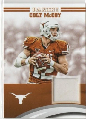 2015 Panini Texas Team Collection - Colt McCoy #CM-TEX (MEM) - NM-MT - Image 1 of 2