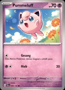 Pokemon 083/193 - Pummeluff - Common - PAL Karmesin & Purpur - Bild 1 von 1