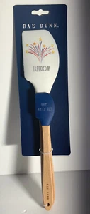 *New Sealed Rae Dunn Patriotic Freedom Spatula Set Large And Mini Set Of 2  - Picture 1 of 5