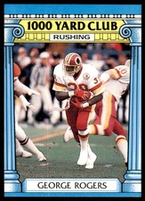 1987 Topps George Rogers A Football Cards #11
