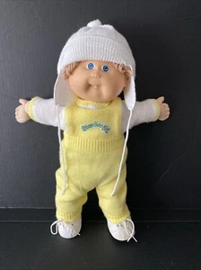 Cabbage Patch Kid Boy Twin Doll 1985 HM#5 Tooth P Knit Outfit T2B Vintage Coleco - Bild 1 von 24