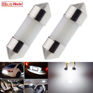 2pcs 3 SMD LED 3030 28mm Car Interior Dome Festoon Bulb Light Lamp White DC 12V - Bild 1 von 7