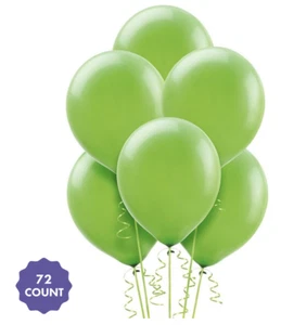 72 globos de látex verde kiwi de 12 pulgadas. Decoraciones de boda y fiesta de cumpleaños - Imagen 1 de 4