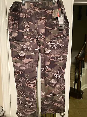 Under Armour Storm Forest Camo Hunting Pants (42 x 32)(NWT) MSRP $100 - Image 1 of 3