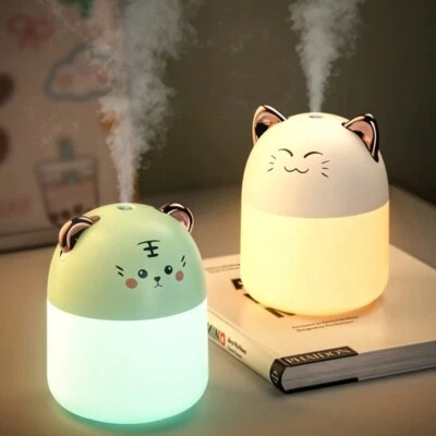 Home 250ml Air Humidifier Aroma Diffuser Purifier Humificador With Night Light - Image 1 of 4