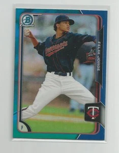 2015 Bowman Chrome FELIX JORGE Blue Refractor 065/150 - Picture 1 of 1