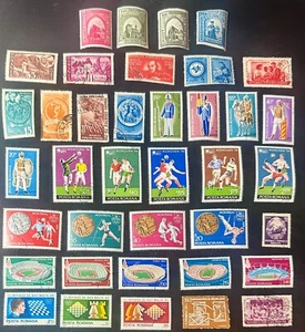 A041, 50+ Unique Variety Pack Stamp Collection Includes Items Pictured. - Picture 1 of 1