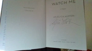 (SIGNED) Watch Me : A Memoir by Anjelica Huston (2014, HC VG 1ST) MAKE OFFER - Picture 1 of 6