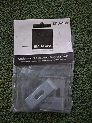 Elkay Undermount Kitchen Sink Steel Clips LKUMB8 - Package of 8  - Image 1 of 2