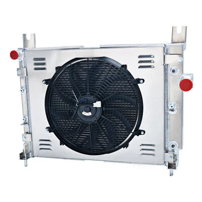 3-Row Radiator+Shroud&fan Fit 2000-2004 Dodge Durango Dakota 3.7L 3.9L 4.7L 5.9L Foto 1 de 4