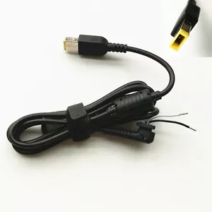 Rectangular Plug Power Cable Cord for Lenovo Thinkpad X1 m490s Yoga 11 13 - Imagen 1 de 5