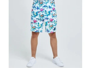 Illusive London Boys White / Floral Swim Shorts 11-12 Years - Picture 1 of 1