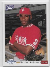 1996 Best  Marlon Anderson Philadelphia Phillies