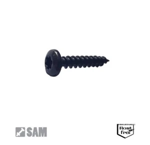 25 schwarze Spanplattenschrauben LINSENKOPF EDELSTAHL A2 SCHWARZ 4,5X35 TORX - Bild 1 von 1