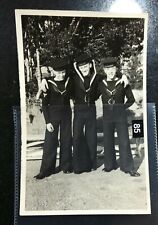 0192. 1930's +.  Photograph. Boy Sailors. HMS Raleigh. Portsmouth