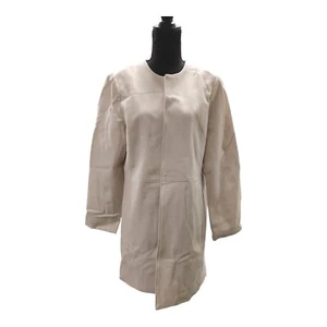 Chico's Damen Creme Elfenbein Strick Plüsch Topper Jacke Größe 2 (12/14) Neu mit Etikett $ 139 - Bild 1 von 10