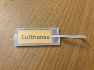Lufthansa plastic baggage tag / luggage tag - Picture 1 of 1