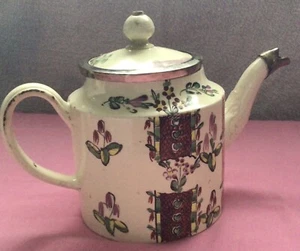 18th Century English Creamware Teapot Style Of Rhodes Leeds - Picture 1 of 13