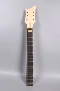 22 fret Maple Guitar Neck 24.75inch Rosewood Fretboard No inlay Bolt on heel - Picture 1 of 4