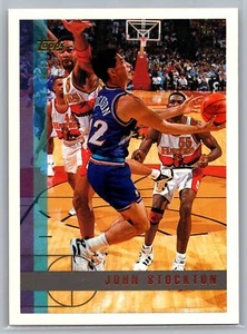 1997-98 Topps John Stockton #8 Utah Jazz - Picture 1 of 2