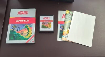 Centipede Atari 2600 Complete W/ Box Manual DC comics Track-ball Poster CIB - Image 1 of 4