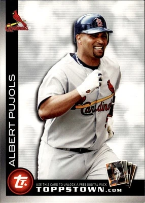 2010 Topps Ticket to Topps Town #TTT14 Albert Pujols St. Louis Cardinals - Image 1 of 2
