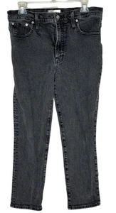 Madewell The Perfect Vintage Petite Jean 30P Dark Gray Charcoal - Picture 1 of 6