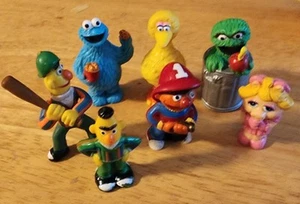 Lote de 7 personajes de Plaza Sésamo - Imagen 1 de 1
