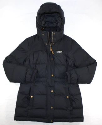 L.L. Bean Coat Women's XS Petite Mountain Classic Down Parka Puffer 505979 Black - Image 1 of 4