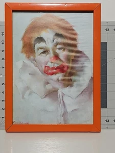 Estampado de payaso triste de Leon Franks 13 X 9 1/2 pulgadas. - Imagen 1 de 7