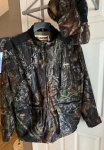 Gamehide Camouflage Hunting Jacket Size Large Insulated Hooded Zip - Picture 1 of 6