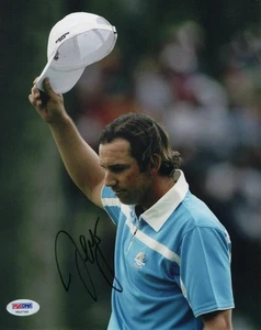 SERGIO GARCIA SIGNED AUTOGRAPH 8x10 PHOTO - GOLF, 2017 MASTERS CHAMPION FLAG PSA - Picture 1 of 1