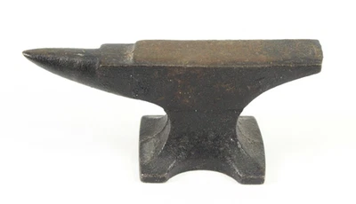 = 19th C. Cast Iron Small Anvil for Silversmith or Watchmaker, Metalwork Crafts - Image 1 of 4