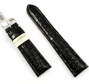 CINTURINO MORELLATO BAND WATCH TIPO BREITLING VERO COCCODRILLO BRASILE NERO - Imagen 1 de 1