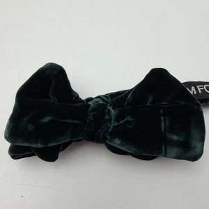 Tom Ford Samt Fliege Grün Herren Designer Formell Party Kleid - Bild 1 von 4