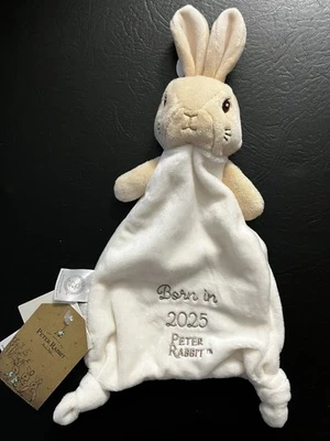 Tu Peter Rabbit Cream & White Comforter Bunny Rabbit Born In 2025 BNWT NEW - Image 1 of 4