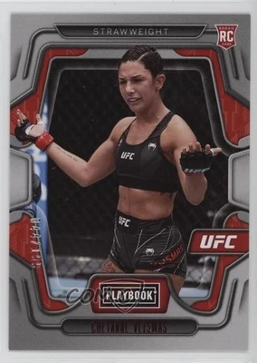 2023 Panini Chronicles UFC Playbook Red /199 Cheyanne Vlismas #120 Rookie RC - Image 1 of 2