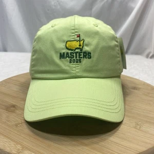 Masters 2025 Hat Augusta Tournament Lime Green Augusta National Golf Club NWT - Picture 1 of 10