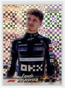 2024 Topps Paddock Pass Formula 1 #7a Lando Norris Chrome X-Fractor - Picture 1 of 2