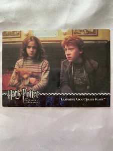 HARRY POTTER - PRISONER OF AZKABAN - Card #15, Learning About Sirius - CARDS INC - Picture 1 of 2