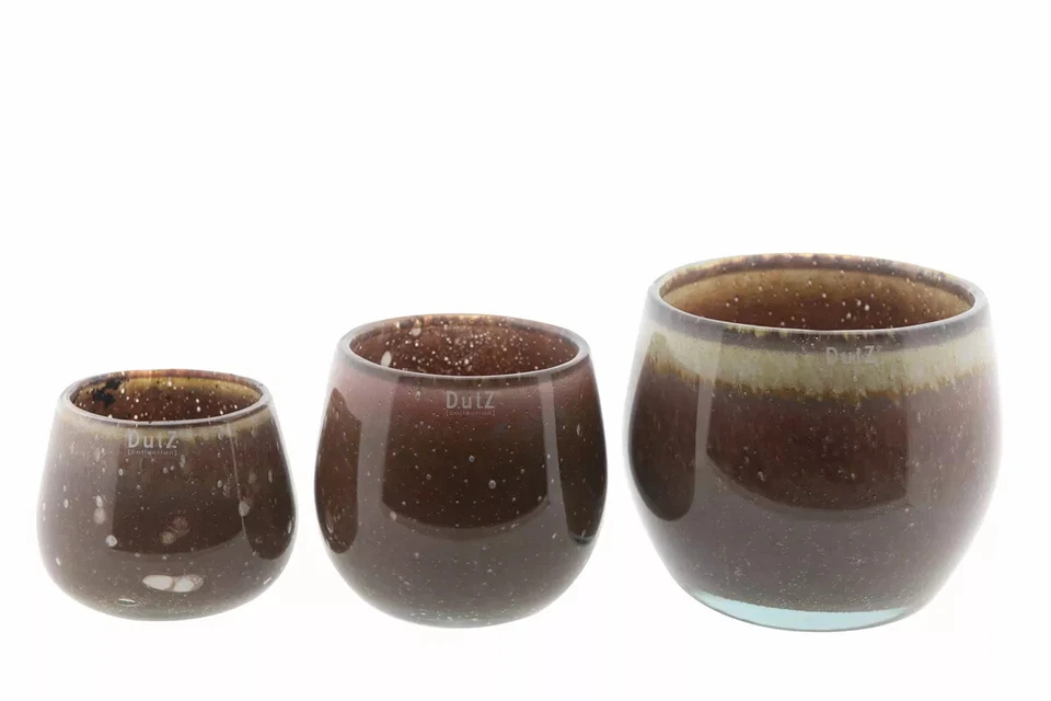 Dutz Vasen Pot Mocca verschiedene Größen D16 cm, D13 - Bild 1 von 1