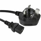 Plug C13 Cord IEC Kettle Lead PC Monitor 2.5M Power Cable 3 Pin UK 