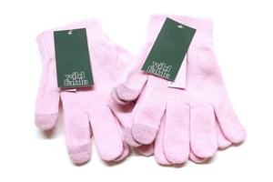2x Two Sets Wild Fable Touch-Screen Knit Gloves - Bright Pink - One Size - NEW - Picture 1 of 4