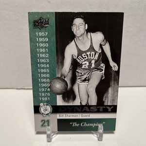 2008-09 Upper Deck Boston Celtics Dynasty Bill Sharman #BOS-19 HOF