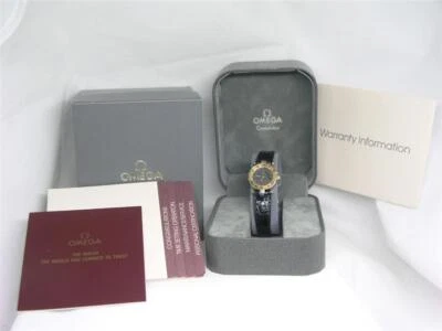 НОВЫЙ ИЗ СТАРЫХ ЗАПАСОВ ВИНТАЖНЫЙ 22 ММ ИЗ НЕРЖАВЕЮЩЕЙ СТАЛИ И 18K ЖЕНЩИНЫ OMEGA CONSTELLATION С КОРОБКОЙ И ДОКУМЕНТАМИ - Изображение 1 из 4