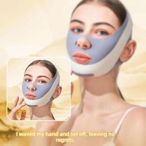 Lifting Viso Sonno Viso V Shaper Fascia Dimagrante Viso Fascia Diradante Mas W231 - Foto 1 di 29