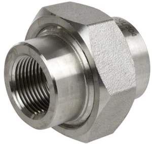 2-1/2" NPT Threaded Union 304 Stainless Steel 3000 3M Pipe Fittings - Picture 1 of 2